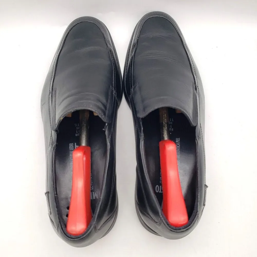 Mephisto Air-Jet Men's Loafers Size 11.5 Slip On Genuine Leather Dress Shoes